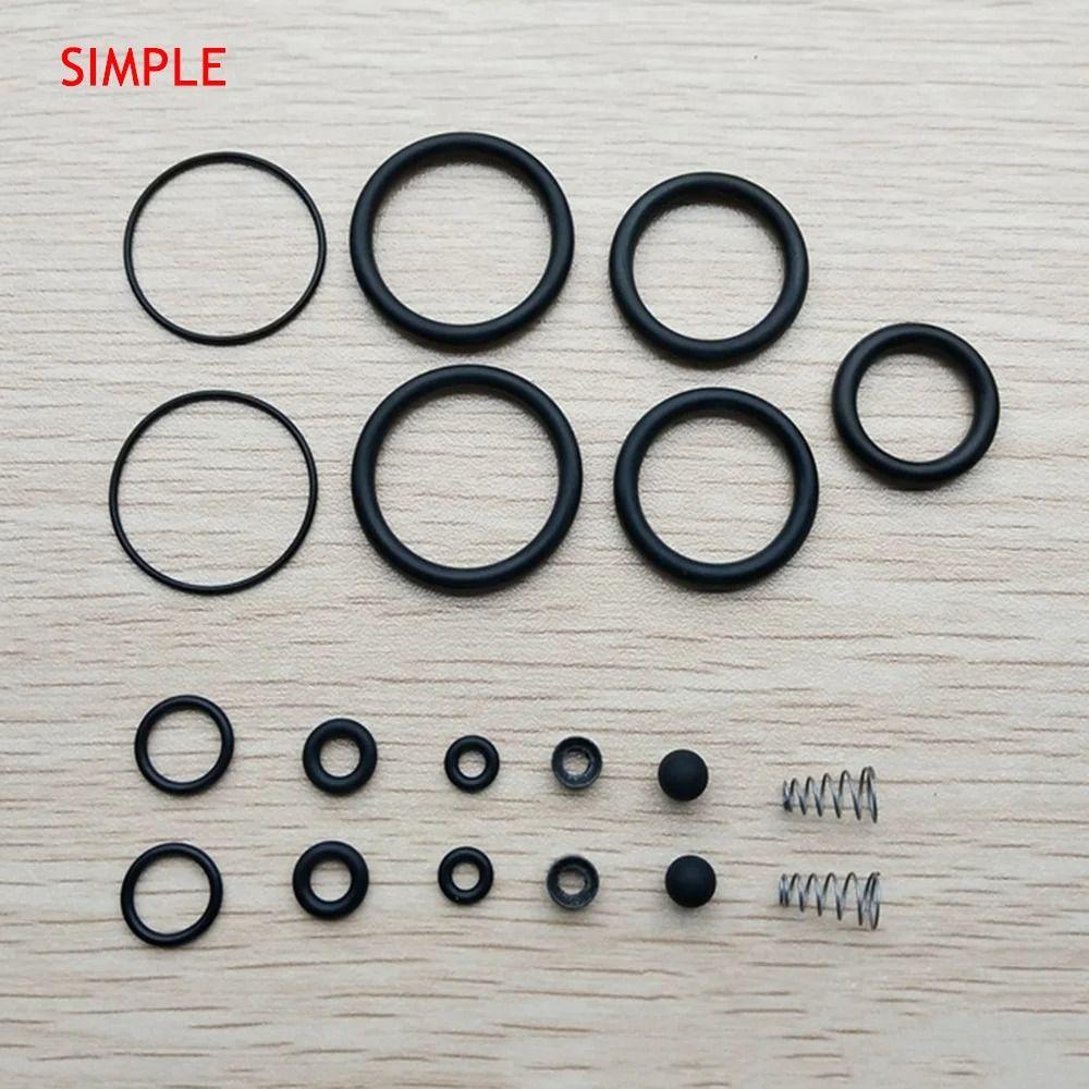 1Set High Pressure PCP Pump Sealing O-rings For Hand Operated Air Pump NBR Copper Inflator Repair Set Kit 30mpa Practical