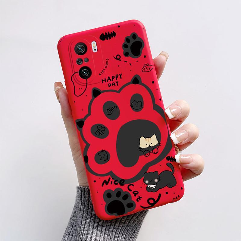 For Xiaomi POCO F3 Case POCO F3 5G Cover Cute Butterfly Astronaut Cartoon Soft Silicone Phone Case For Poco F3 GT PocoF3 Fundas