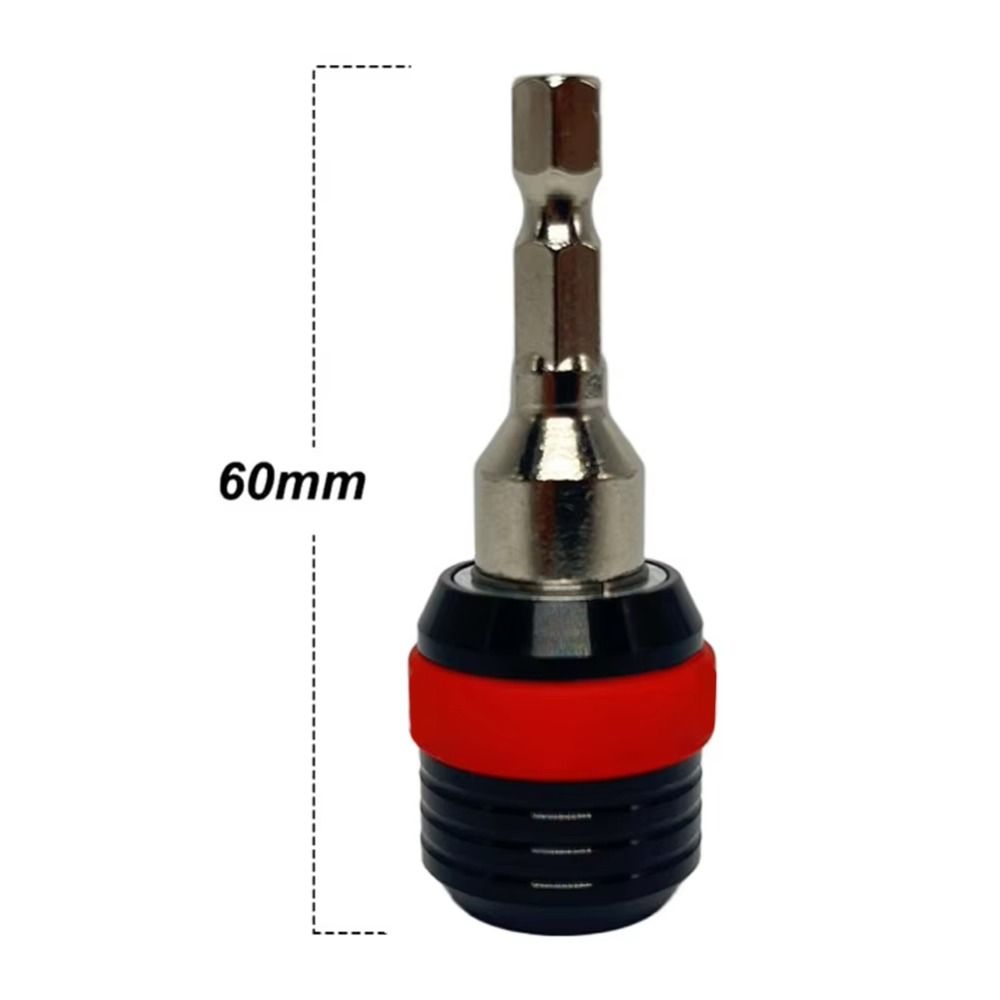 1/4" Hex Shank Bit Holder 60mm Drill Bit Converter New Screw Extractor Tool