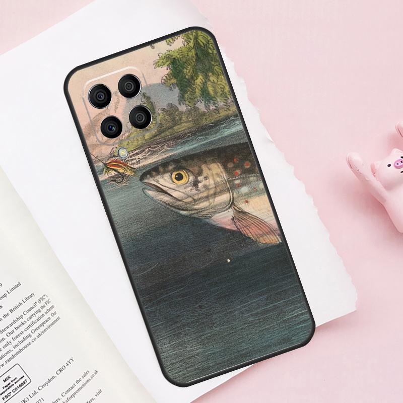 

Trout Fishing Case For Samsung Galaxy M51 M55 M35 M15 M56 M36 M16 M06 M13 M33 M53 M12 M32 M52 M14 M34 M54 Samsung M51