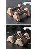Exclusive Wooden Push-up Stands: Men's Auxiliary Training Equipment for Solid Wood Street Workouts, Russian Style Dip Bar.
