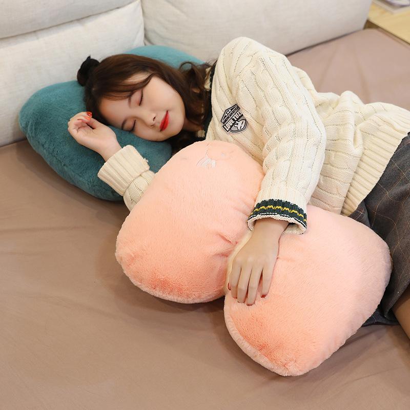 Toy Plush Bow Cute Simple Office Nap Pillow Sofa Cushion Throw Gifts Pillow