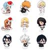 10CM Anime BLEACH Figure Stand Model Grimmjow Jaegerjaques/Urahara Kisuke/Kurosaki Ichigo Cute Desk Decor Standing Sign Gifts