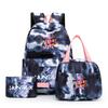3Pcs/set Anime Demon Hunters Printed Backpack with Shoulder Bag Pengcil Case for Teenager Large Capacity Waterproof Bookbag Back To School Gift