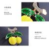 1Pc Cute Durian Brooch for Men Women Exquisite Durian Fruit Pins Trendy Accessories Party Summer Holiday Gift
