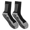 Męskie grube antypoślizgowe sportowe oddychające sportowe skarpetki z gumową amortyzacją(czarny )
