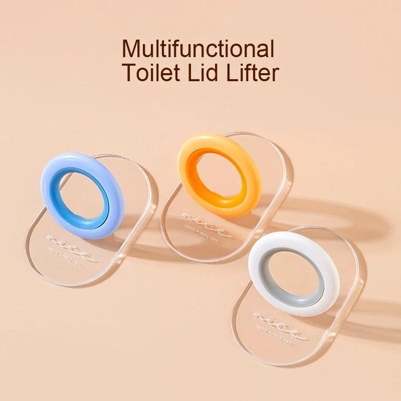 

Многофункциональный подъемник крышки сиденья унитаза, санитарная ручка для подъема крышки сиденья унитаза, ручка для ванной комнаты, раскладушка синий