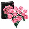 Skull with Flowers 1549 Pcs Gothic Flower Bouquet 3D Model