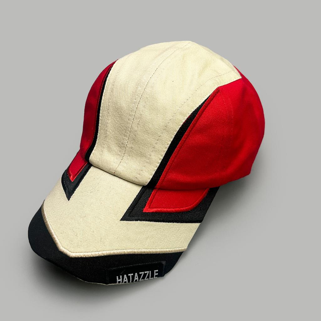Heavy Industry High Quality Flame Flag Niche Baseball Cap Men'S And Women'S Shade Color Matching Personality Hip Hop Cap