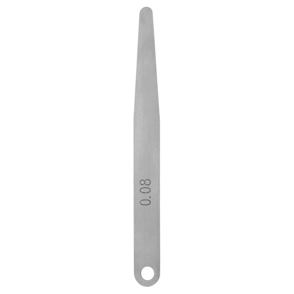 5pcs 0.08mm Thickness Feeler Gauge   Filler Thickness Gage Measurement Tool (0.08mm)