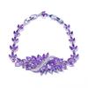 Jewelry Ice Linghua European and American Temperament Zircon Bracelet Full of Diamonds Inlaid Jewelry Multi-color Free Extended Buckle.