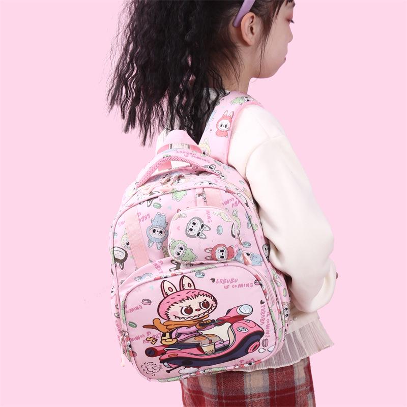 2025 Cartoon Print Kids' Lightweight Kindergarten Backpack