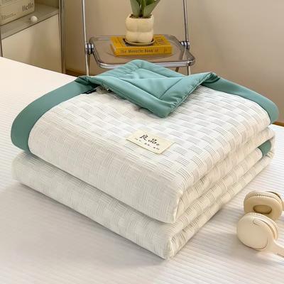 Comfortable Summer Blanket Thin Skin Friendly Machine Washable Summer Quilt Air Condition Quilt