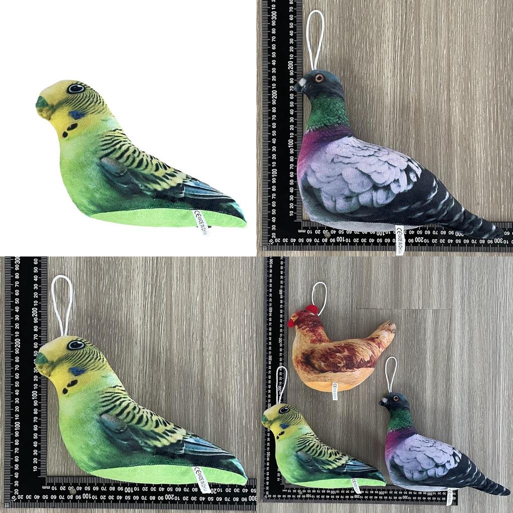 Realistisches Plüschtier Grenzüberschreitende Simulation Taube Huhn Vogel Stofftier