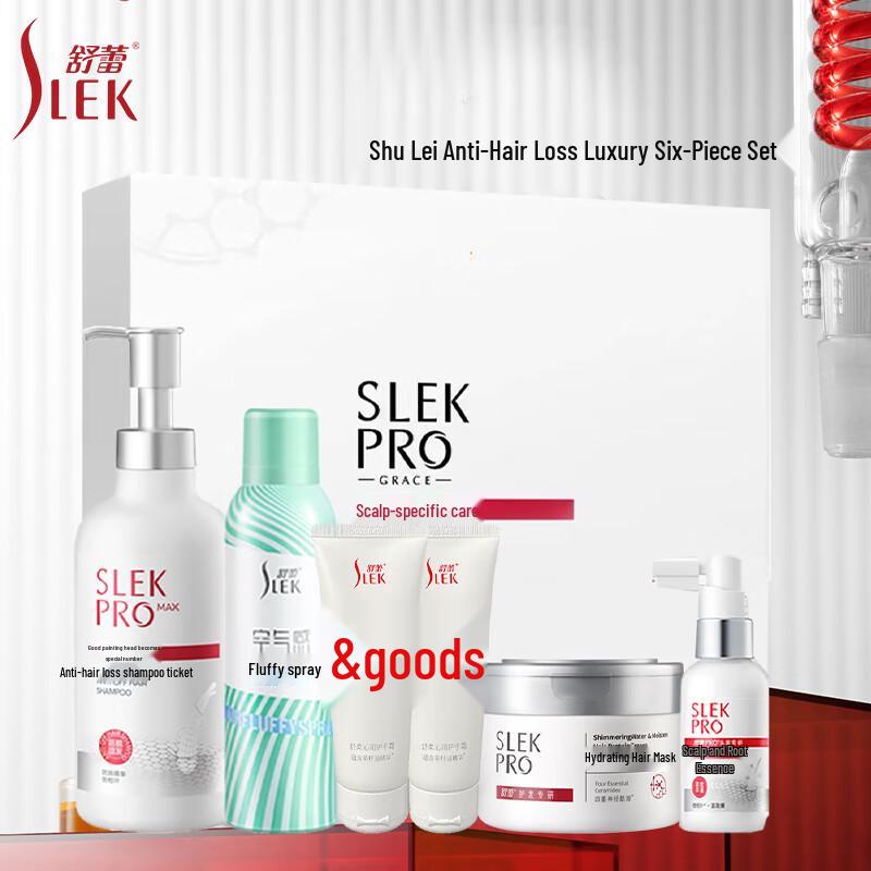 Slek Anti-Hair Loss Luxury 6-Piece Hair Care Set