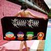 South Cartoon Park Microfiber Blanket Quick Drying Beach Towels Oversized Printing Super Absorbent Pool Towel Blanket