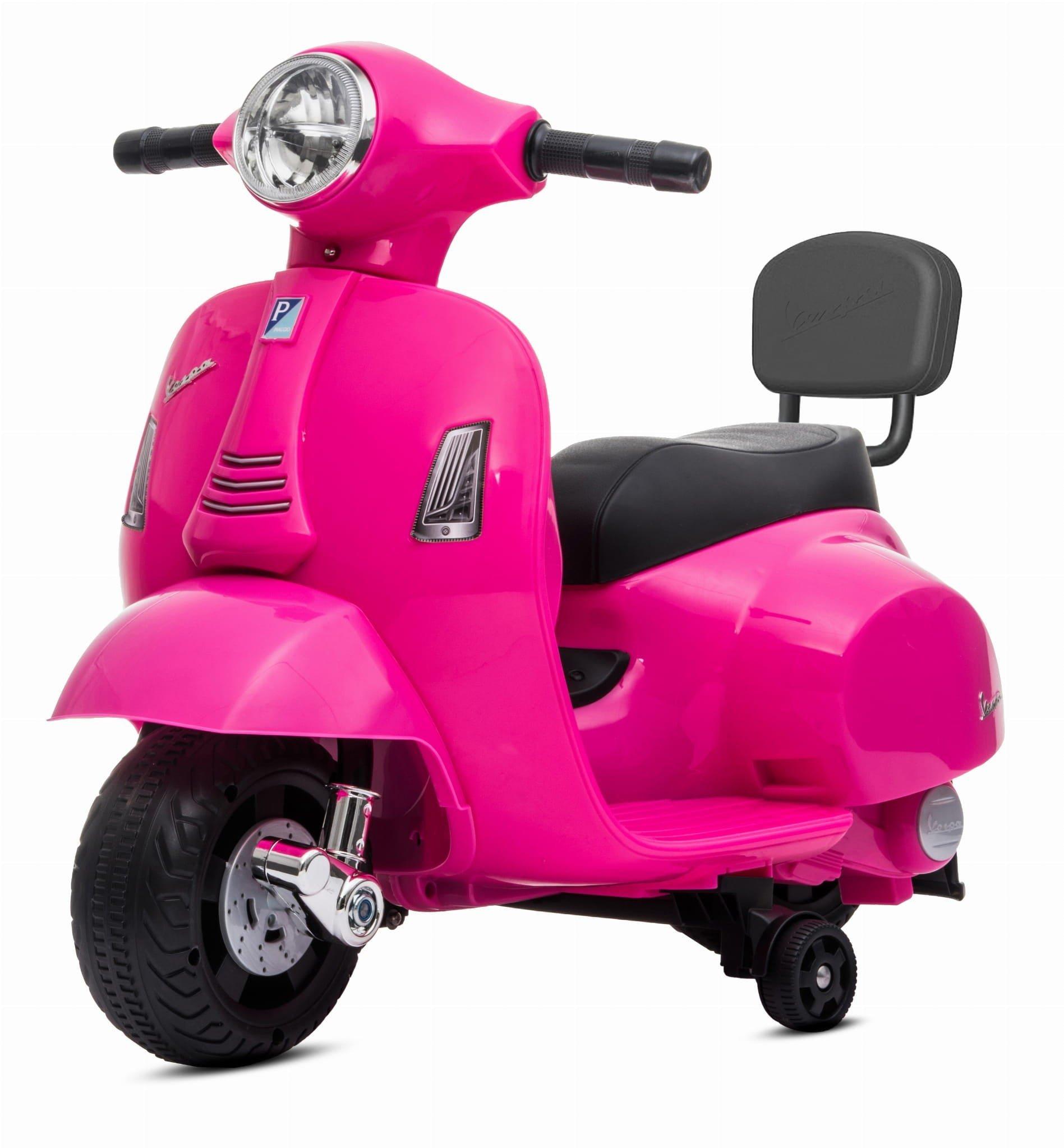 Vespa Fuchsia Electric Ride-On Scooter for