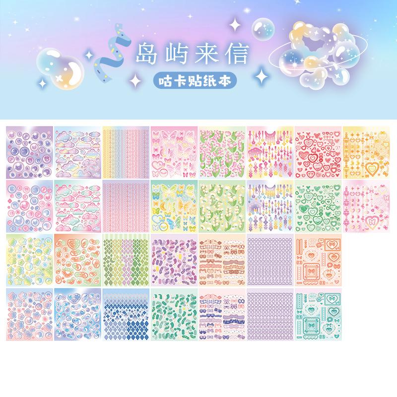 

30sheets Kawaii Cartoon Mini Stickers Cute Die Cut Sticker Book Creative Decor Diary Phone Case Handmade Scrapbooking Supplies
