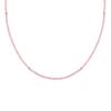 14K Pink Coral Bead Necklace