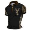New Men Clothes Summer Short Sleeve Retro Style Lapel Golf Polo Shirt Men Casual Tops Polo