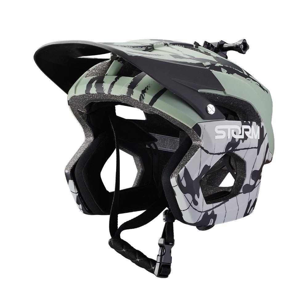 Испанский Storm Горный Велосипед DropFrame Внедорожный AM Половинный Шлем Enduro Ультра Легкий Дышащий L