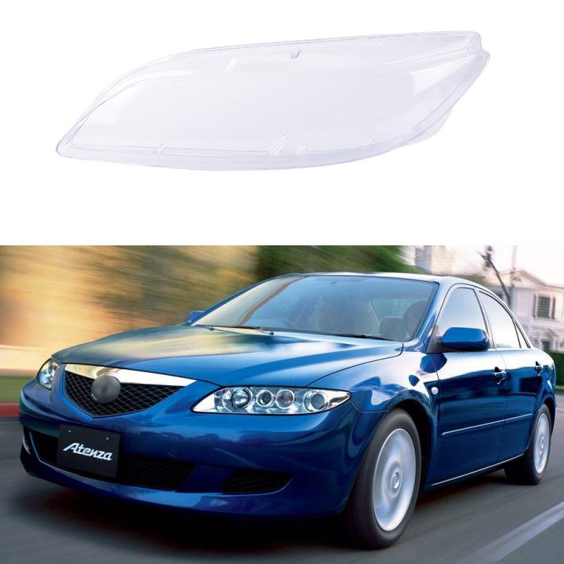 Car Headlamp Cover Headlight Lens Glass Cover Lampshade Bright Shell Lens Covers For Mazda 6 2003 2004 2005 2006 2007 2008 Parts