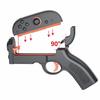 2 Stück Somatosensorische Gaming-Pistole Joypad-Pistolenhalterung Handgriff Feuerpistolen-Controller für Nintendo Switch2 Joy-Con Links Rechts Halterung