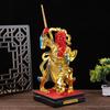 Resin Household Offering God Statue Protecting Fire King Tianjun God Statue Ornament