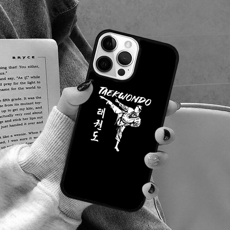 Kung Fu Karate Taekwondo Martial Arts Phone Case for iPhone 17 Air 16 16e 15 Plus for Apple 13 11 12 14 Pro Max Cover