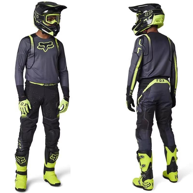 Schnelltrocknendes Radtrikot-Set Atmungsaktive Performance-Kleidung Mountainbike Downhill Racing Unisex