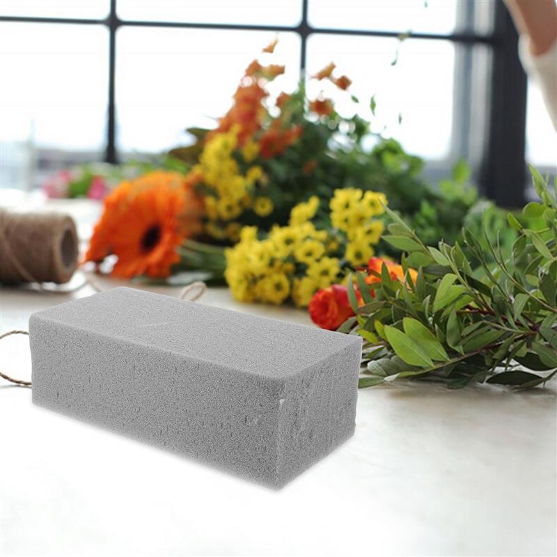 5 Pcs DIY Floral Foam Brick Rectangle Artificial Flower Mud for Wedding Home Party Packing Decor Supplies