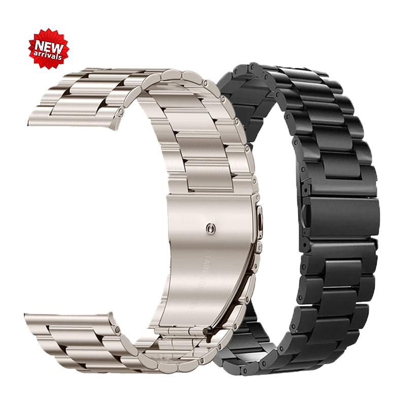 22mm 18mm 24mm 20mm Sternenlicht Edelstahl Uhrenarmband für Samsung Galaxy Watch 3 4 5 Pro 40mm 44mm 42mm 46mm Active2