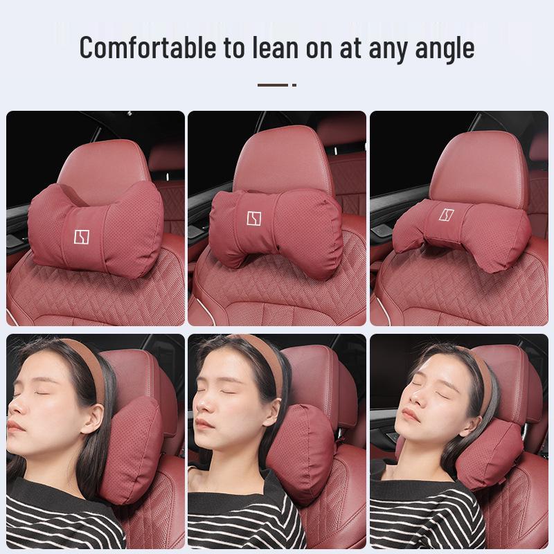 Fits JiKrypton 001/009/007/MIX/7X car headrests, neck pillows, lumbar cushions, and interior decor.