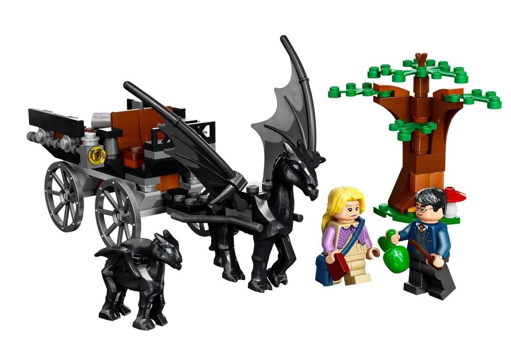 LEGO Harry Potter Bradavice Testrálový kočár 76400 Stavebnice Dárek Fantazijní vozidlo Vozidlo Chlapci Dívky Věk 7 let a více (TM)