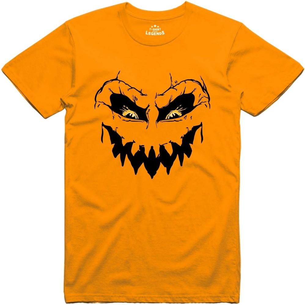 

Halloween Mens Funny T Shirt Pumpkin Costume Regular Fit 100% Cotton Tee S