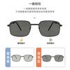 Metal fashion high-end sunglasses men's sunscreen sunglasses women's folding sense of radiation protection experts explosion