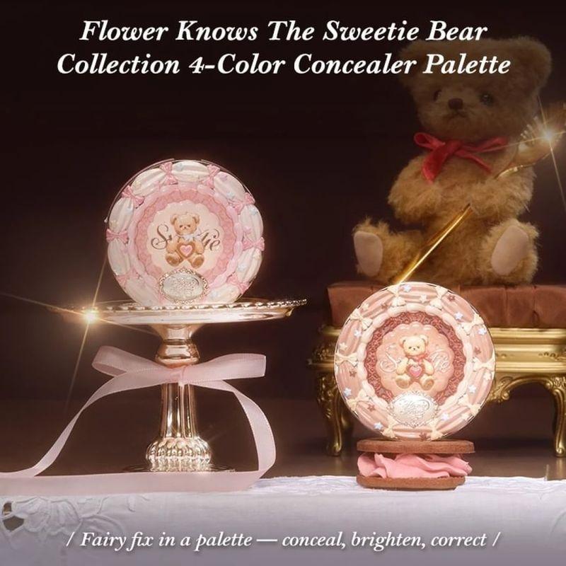 Flower Knows - Paleta korektorů Sweetie Bear 4 barvy - 2 typy