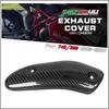 For DUCATI 749 999 2003 2004 2005 2006 100% Carbon Fiber Exhaust Cover Motorcycle Muffler Heat Shield Pipe Guard Fairing