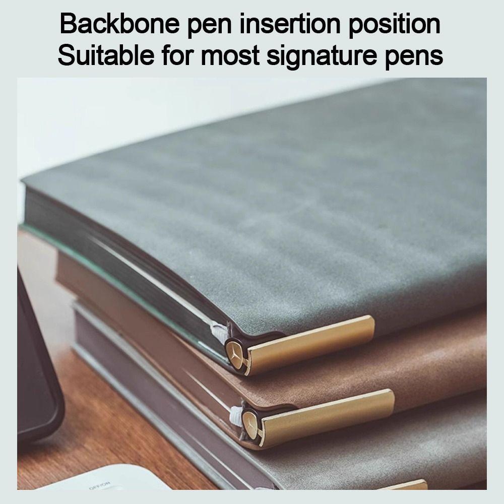 Imitation Leather Notebook A5 Diary Planner Portable Business Notebook School Supplies