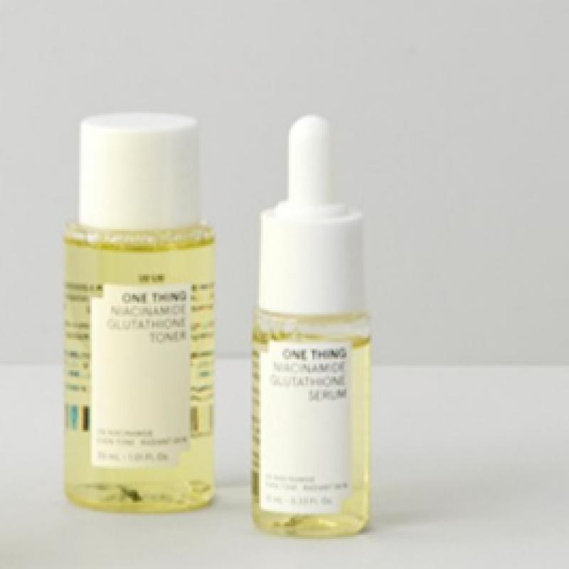 One Thing Niacinamide glutathiOne tOner   Serum Special Set  30ml tOner+10ml Serum Free 