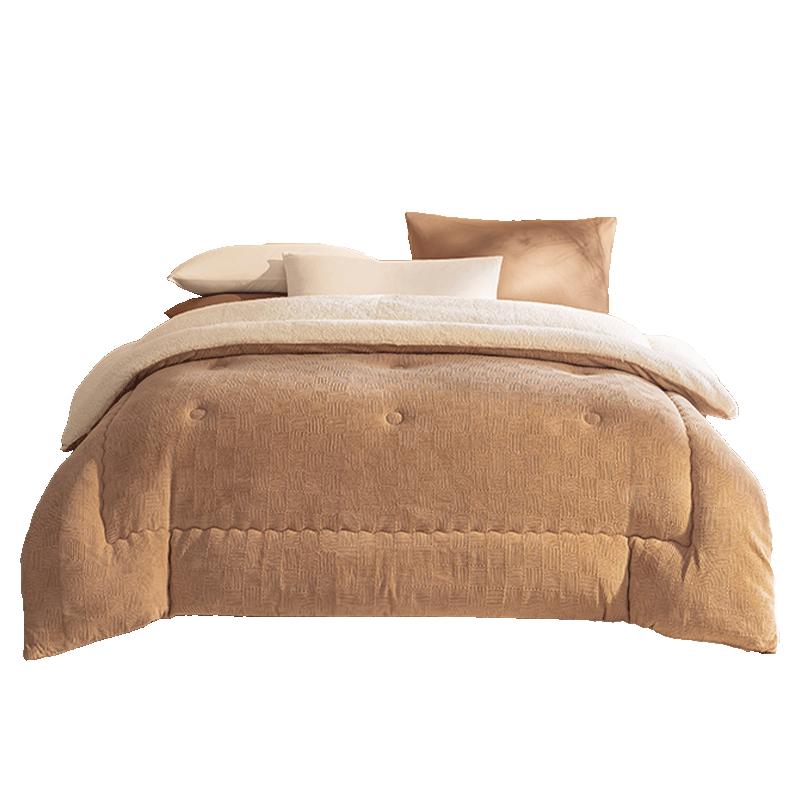 

MINISO Резное одеяло из молочного флиса и овечьей шерсти на зиму 200x230cm 4kg