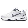Nike Air Monarch 4 Slip Resistant Abrasion Resistant Support Low Top Chunky Sneakers Unisex Blue White 415445-102(Team10-)
