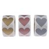 300Pcs/Roll Heart Scratch Off Stickers Labels Scratch Sticker Label Stationery Diy Handmade Game Sticker Self-Adhesive Stickers
