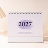 Yearly Agenda 3 Sizes Planning Desk Calendar Standing Flip Calendar  Holiday Small Gift