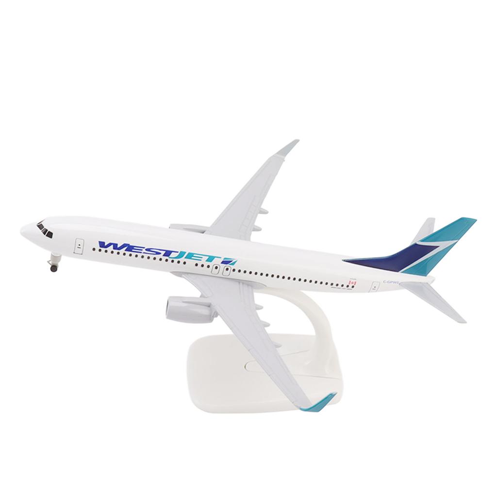 Flugzeugmodell aus Metall, präziser Maßstab, Heimdekoration, stabile Basis, Flugzeugmodell aus Druckgusslegierung mit Unterstützung