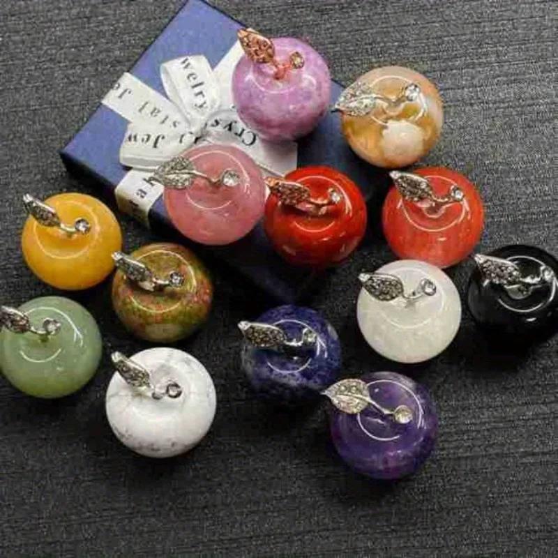 1PC Color Apple - Can Be Used for Car Decoration, Home Decoration, Decoration DIY Gifts.