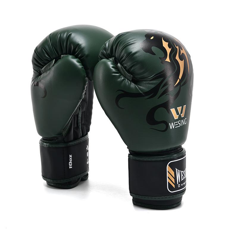 Jiuri Mountain Muay Thai & Kickboxing Gloves for Adults - Training and Fitness Equipment