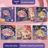 Kids Magnetic Foldable Puzzle Book With Animal Traffic Scenes For Learning Early