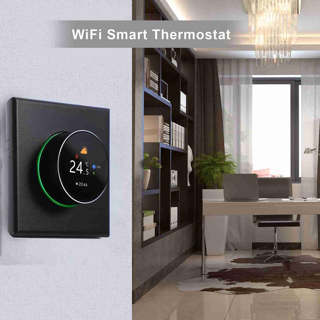 Wifi Thermostat Smartphone APP Remote Control Manual and Programming Mode Thermostat for Home