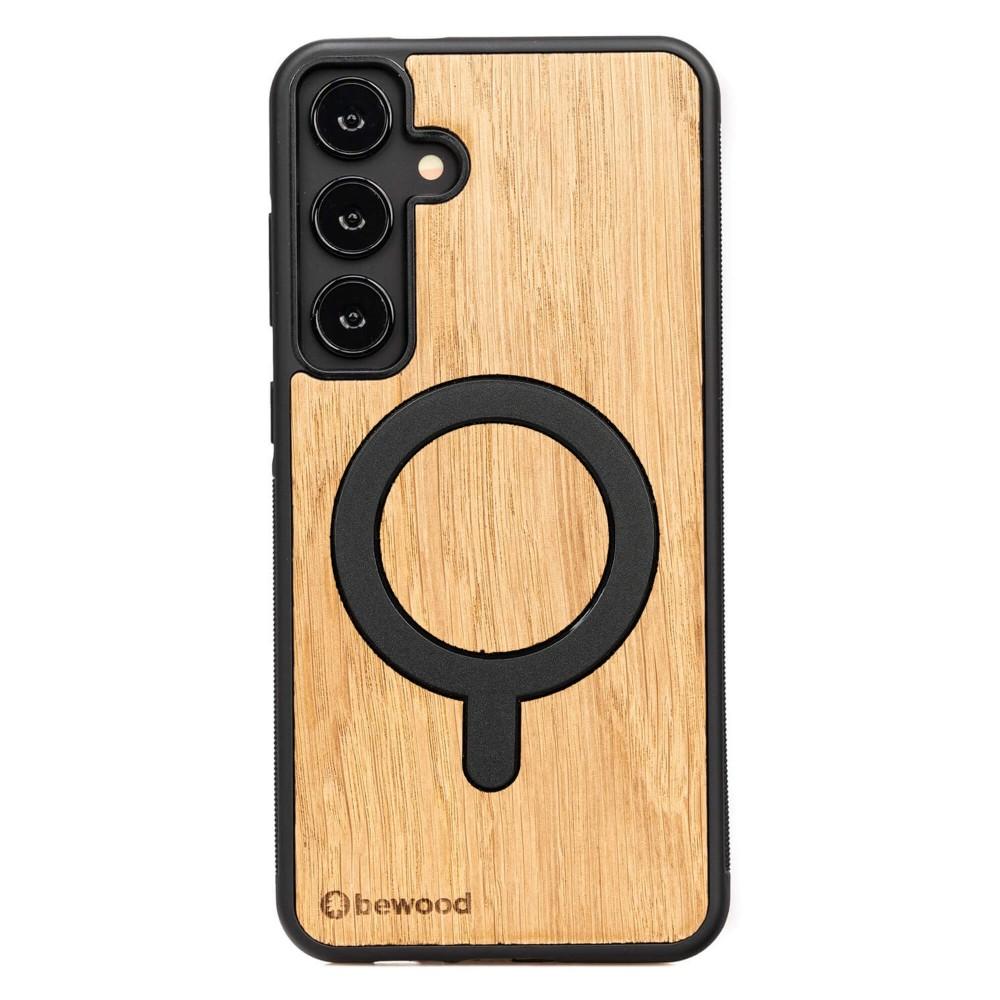 Bewood Wooden Case for Samsung Galaxy S25 Plus OAK with MagSafe